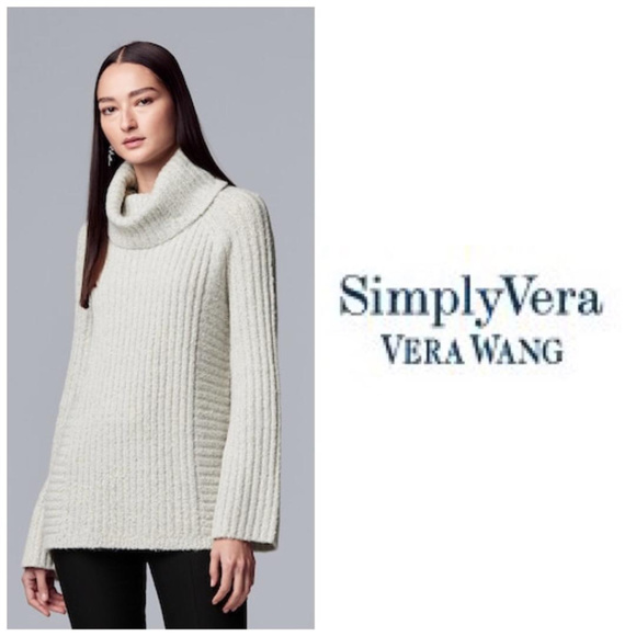 Simply Vera Vera Wang Sweaters - SOLD Simply Vera Wang Cowlneck Tunic Sweater
